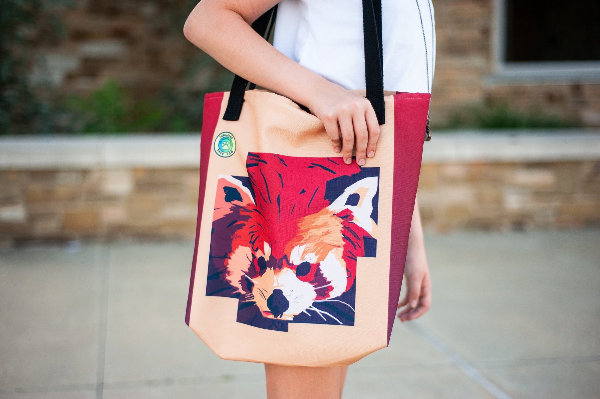 Red Panda Book Bag - Jungaloo