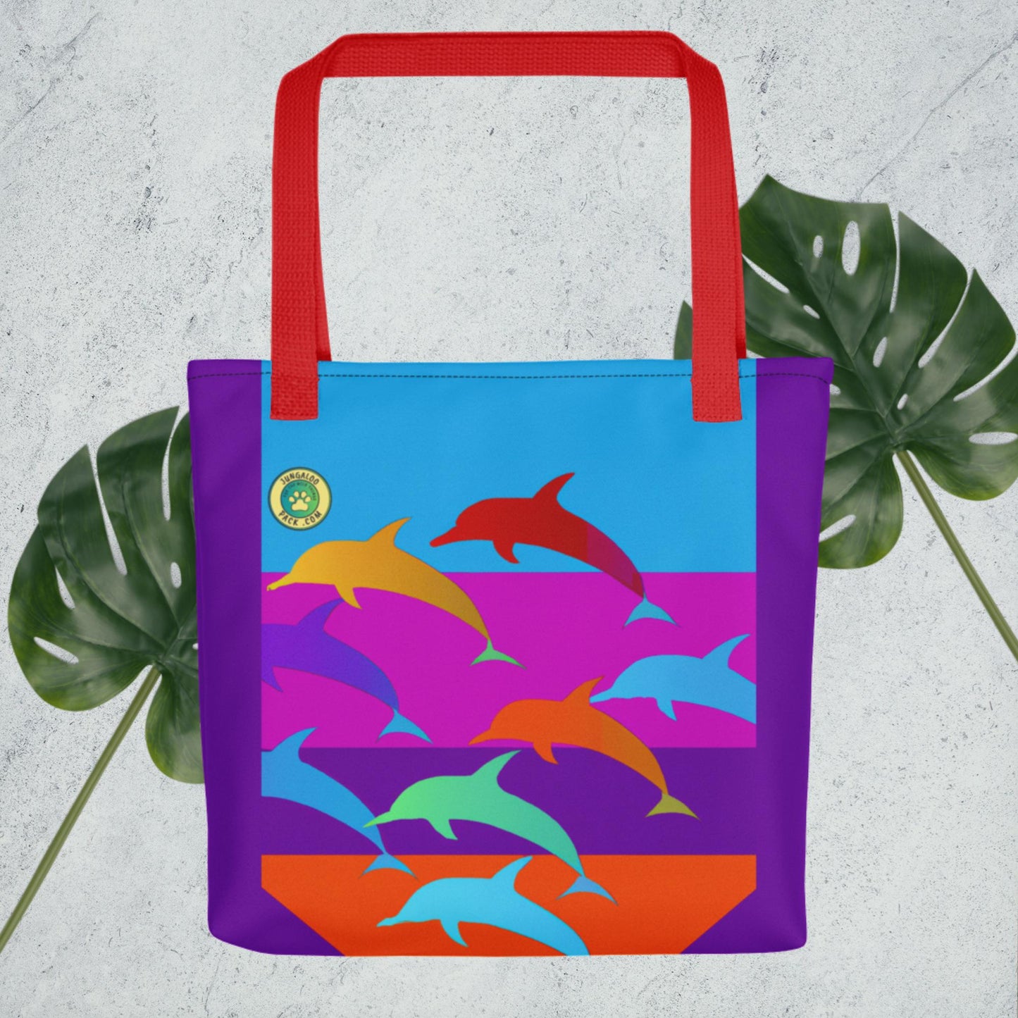 Dolphin Book Bag - Jungaloo