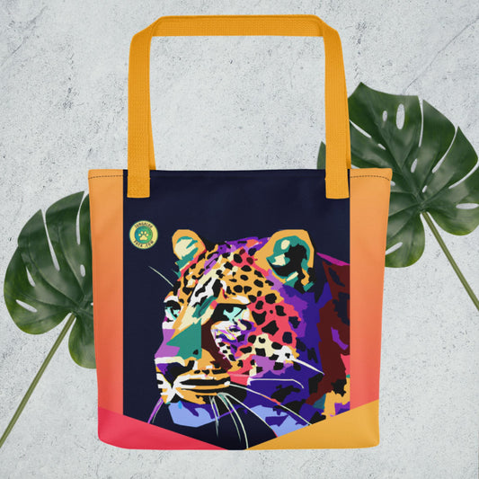 Leopard Book Bag - Jungaloo