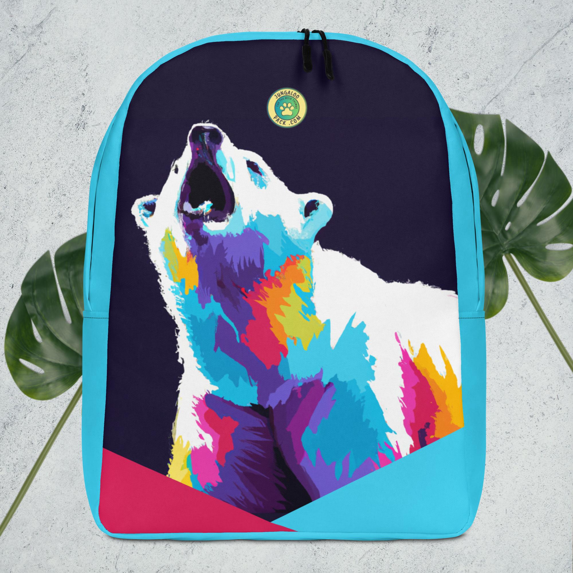 Polar bear best sale nylon solar backpack