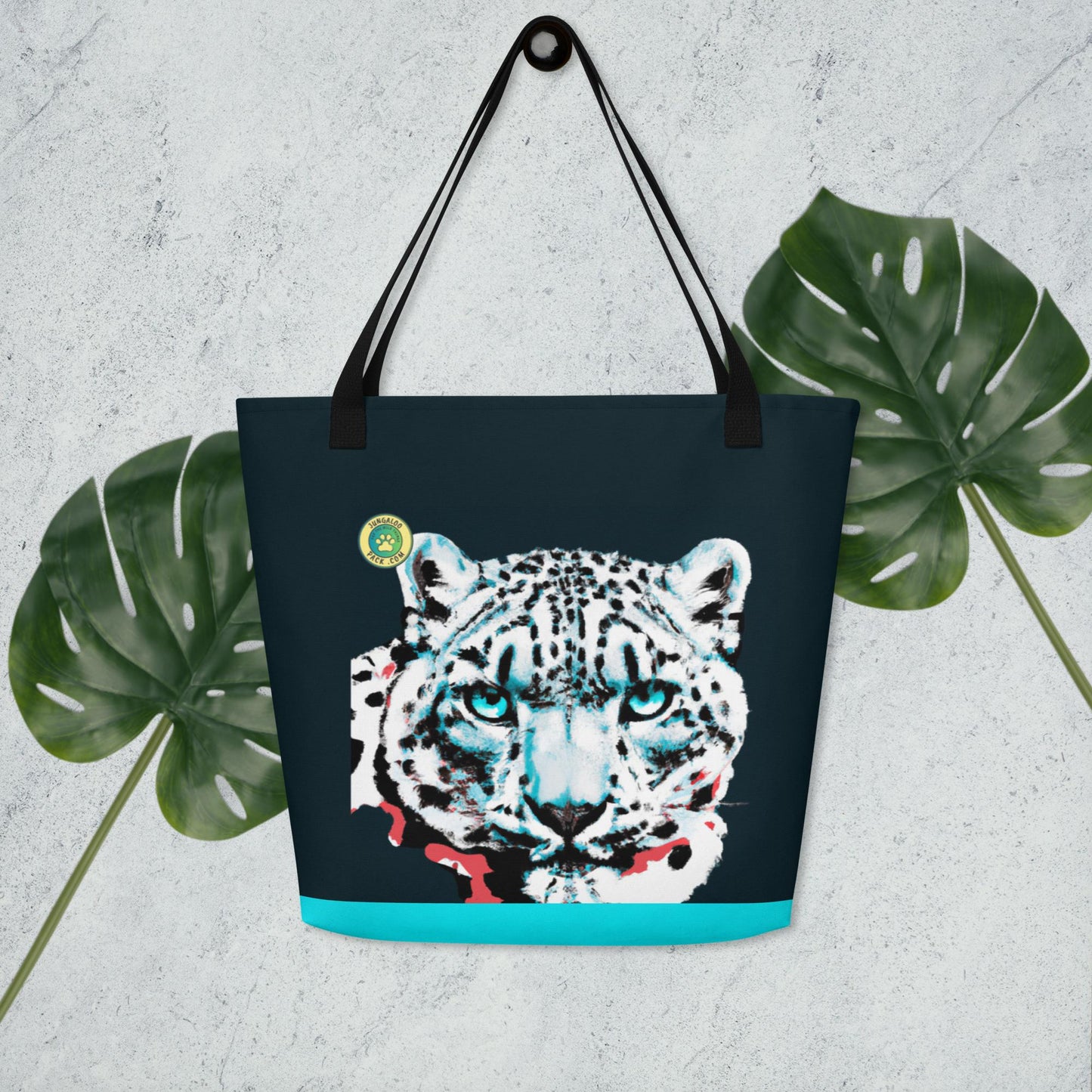 Snow Leopard Tote Bag - Jungaloo