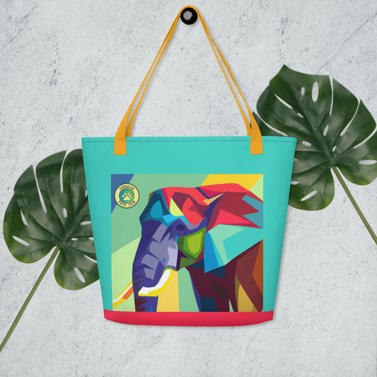 African Elephant Tote Bag - Jungaloo