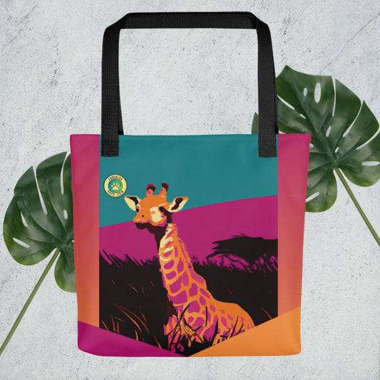 Giraffe Book Bag - Jungaloo